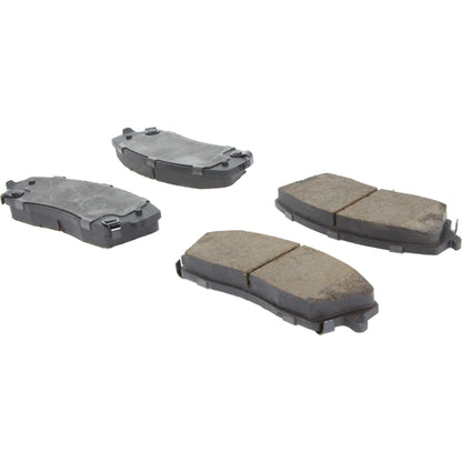 Centric Parts Disc Brake Pad Set Posi Quiet Ceramic with Shims for Chrysler 300 2005-2021 Dodge Challenger 2009-2021 Charger 2006-2020 Magnum 2005-2008 105.10560
