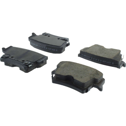 Centric Parts Disc Brake Pad Set Posi Quiet Ceramic with Shims for 2005-2021 Chrysler 300, Dodge Challenger, Charger, Magnum 105.10570