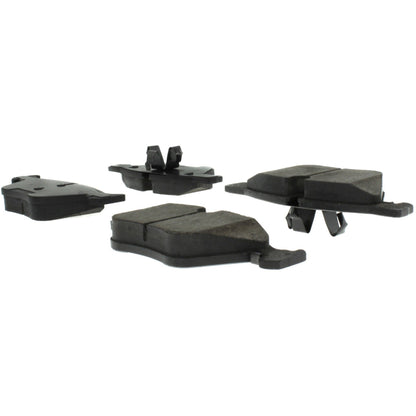 Centric Parts Disc Brake Pad Set Posi Quiet Ceramic with Shims and Hardware for 2006-2013 BMW 120i/125i/128i/130i 105.10611