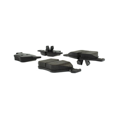 Centric Parts Disc Brake Pad Set Posi Quiet Ceramic with Shims and Hardware for 2006-2013 BMW 120i/125i/128i/130i 105.10611
