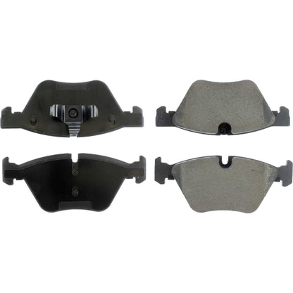 Centric Parts Disc Brake Pad Set Posi Quiet Ceramic with Shims and Hardware for 2006-2013 BMW 120i/125i/128i/130i 105.10611