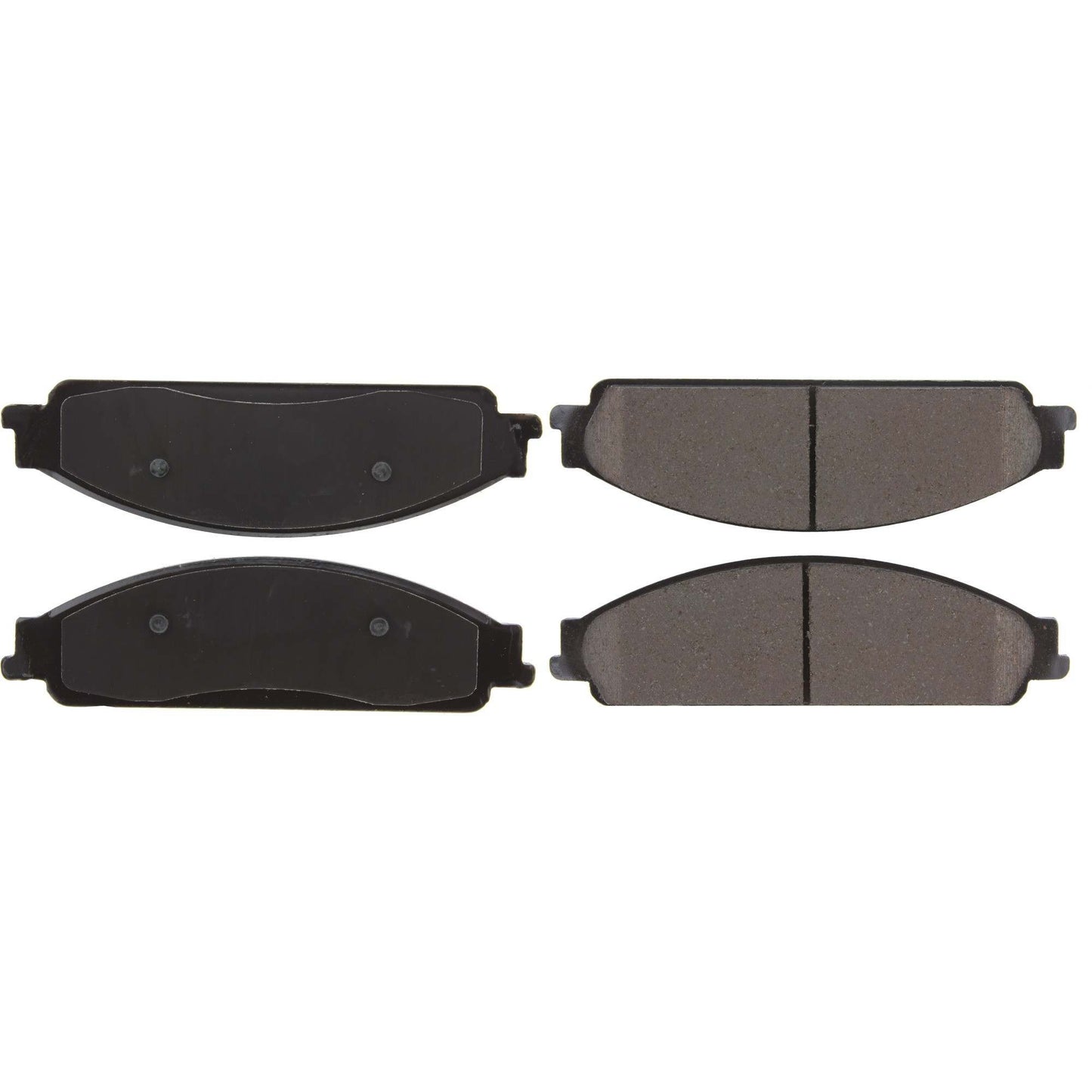 Centric Parts Disc Brake Pad Set Posi Quiet Ceramic with Shimmed for 2005-2009 Ford Five Hundred Freestyle Taurus Taurus X Mercury Montego Sable 105.10700