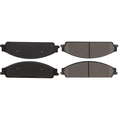 Centric Parts Disc Brake Pad Set Posi Quiet Ceramic with Shimmed for 2005-2009 Ford Five Hundred Freestyle Taurus Taurus X Mercury Montego Sable 105.10700