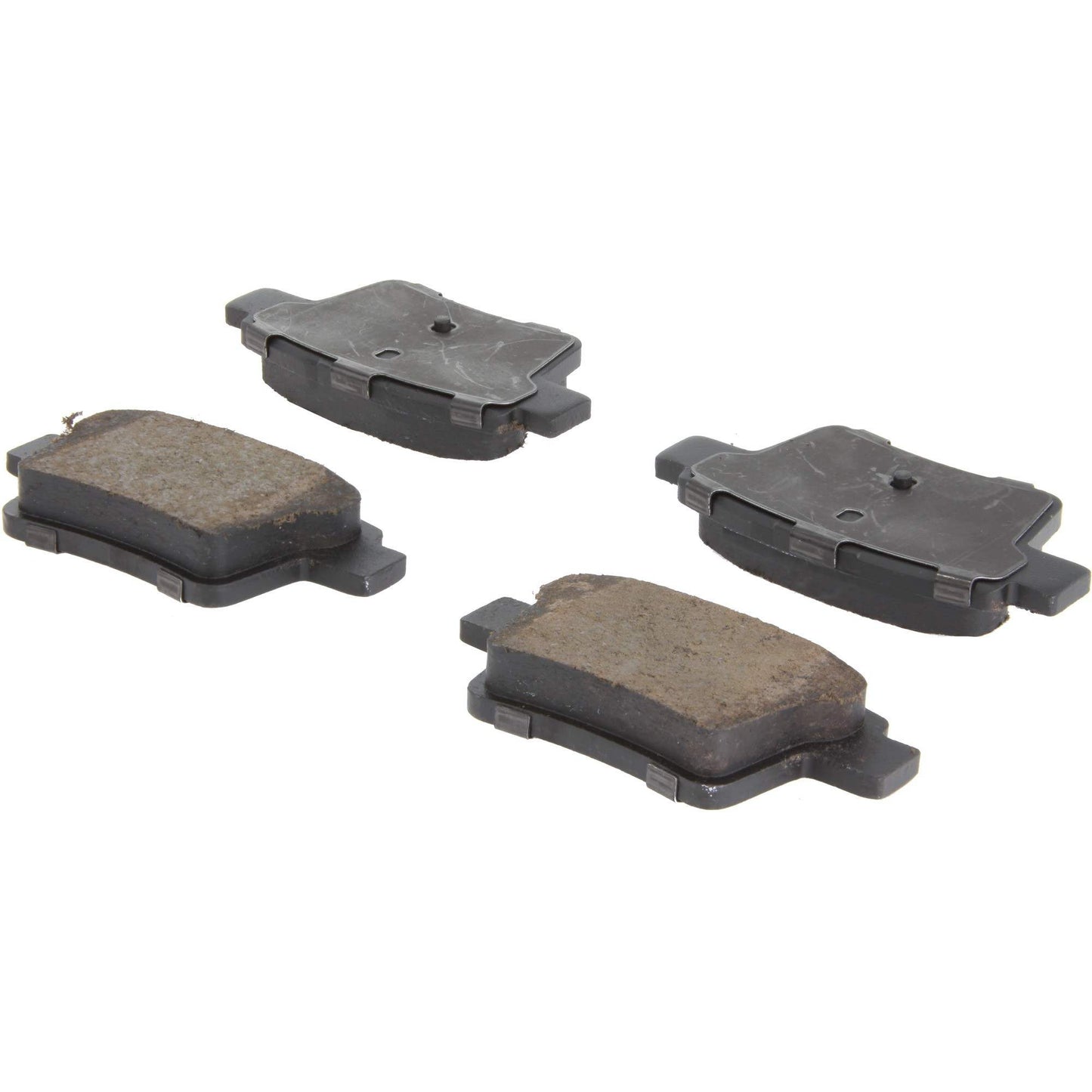 Centric Parts Disc Brake Pad Set Posi Quiet Ceramic with Shims for 2005-2009 Ford Five Hundred Freestyle Mondeo Taurus X Jaguar X-Type Mercury Montego Sable 105.10710