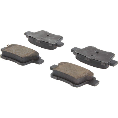 Centric Parts Disc Brake Pad Set Posi Quiet Ceramic with Shims for 2005-2009 Ford Five Hundred Freestyle Mondeo Taurus X Jaguar X-Type Mercury Montego Sable 105.10710