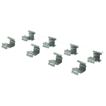 Centric Parts Disc Brake Pad Set Posi Quiet Ceramic with Shims for 2005-2009 Ford Five Hundred Freestyle Mondeo Taurus X Jaguar X-Type Mercury Montego Sable 105.10710