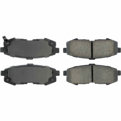 Centric Parts Disc Brake Pad Set Posi Quiet Ceramic with Shims for 2004-2006 Mazda MPV 105.10730