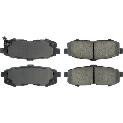 Centric Parts Disc Brake Pad Set Posi Quiet Ceramic with Shims for 2004-2006 Mazda MPV 105.10730