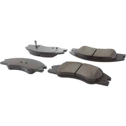 Centric Parts Disc Brake Pad Set Posi Quiet Ceramic with Shims and Hardware for 2004-2009 Kia Spectra 105.10740