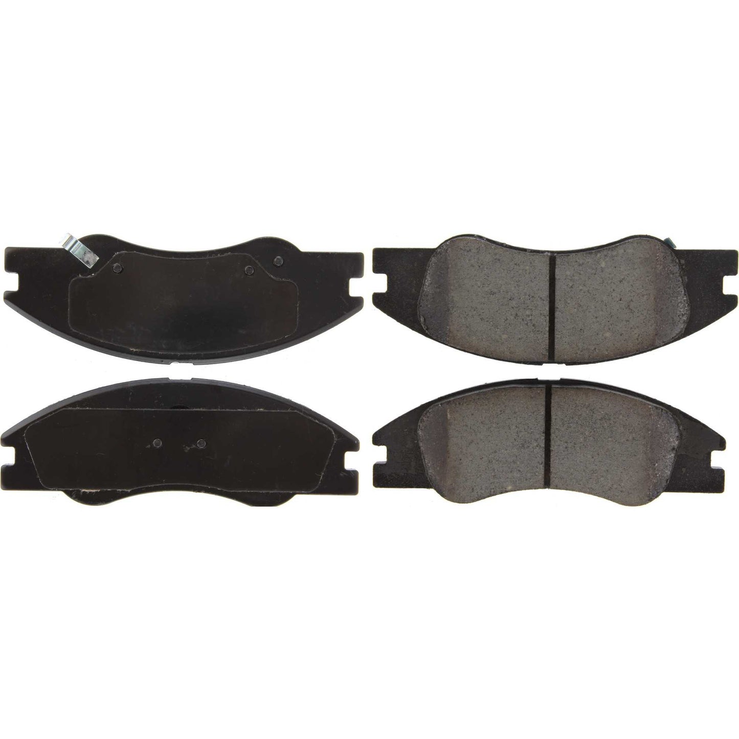 Centric Parts Disc Brake Pad Set Posi Quiet Ceramic with Shims and Hardware for 2004-2009 Kia Spectra 105.10740