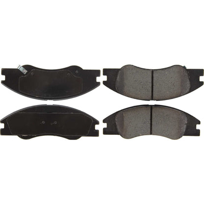 Centric Parts Disc Brake Pad Set Posi Quiet Ceramic with Shims and Hardware for 2004-2009 Kia Spectra 105.10740