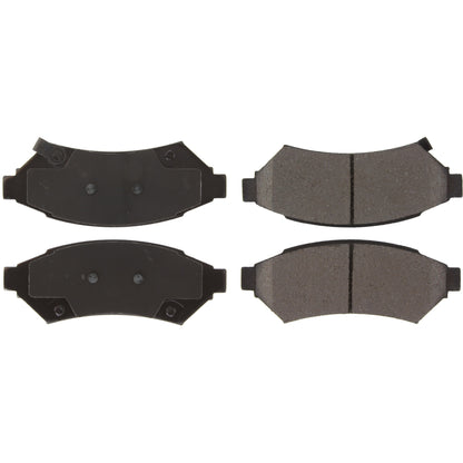 Centric Parts Disc Brake Pad Set Ceramic with Shims for 2005-2009 Buick Allure 105.10750