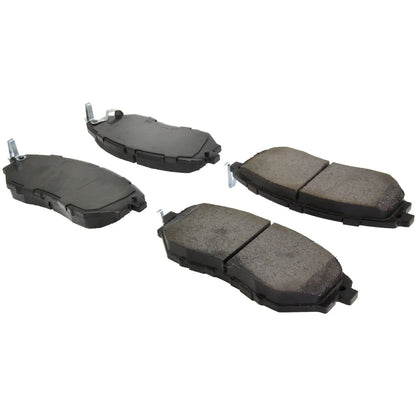 Centric Parts Disc Brake Pad Set Posi Quiet Ceramic with Shims for 2006-2021 Subaru Forester, Legacy, Outback, Tribeca, WRX 105.10780