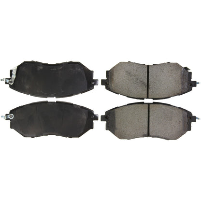 Centric Parts Disc Brake Pad Set Posi Quiet Ceramic with Shims for 2006-2021 Subaru Forester, Legacy, Outback, Tribeca, WRX 105.10780
