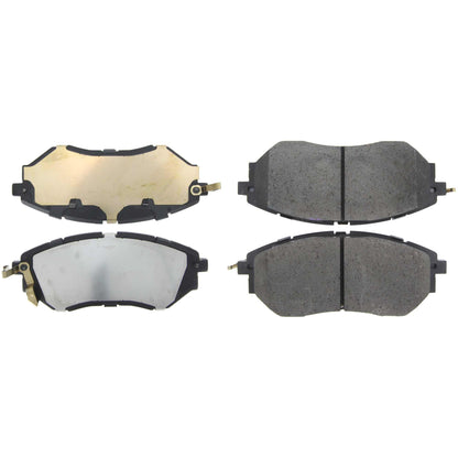 Centric Parts Disc Brake Pad Set Posi Quiet Ceramic with Shims and Hardware for 2015 Subaru Legacy 105.10781