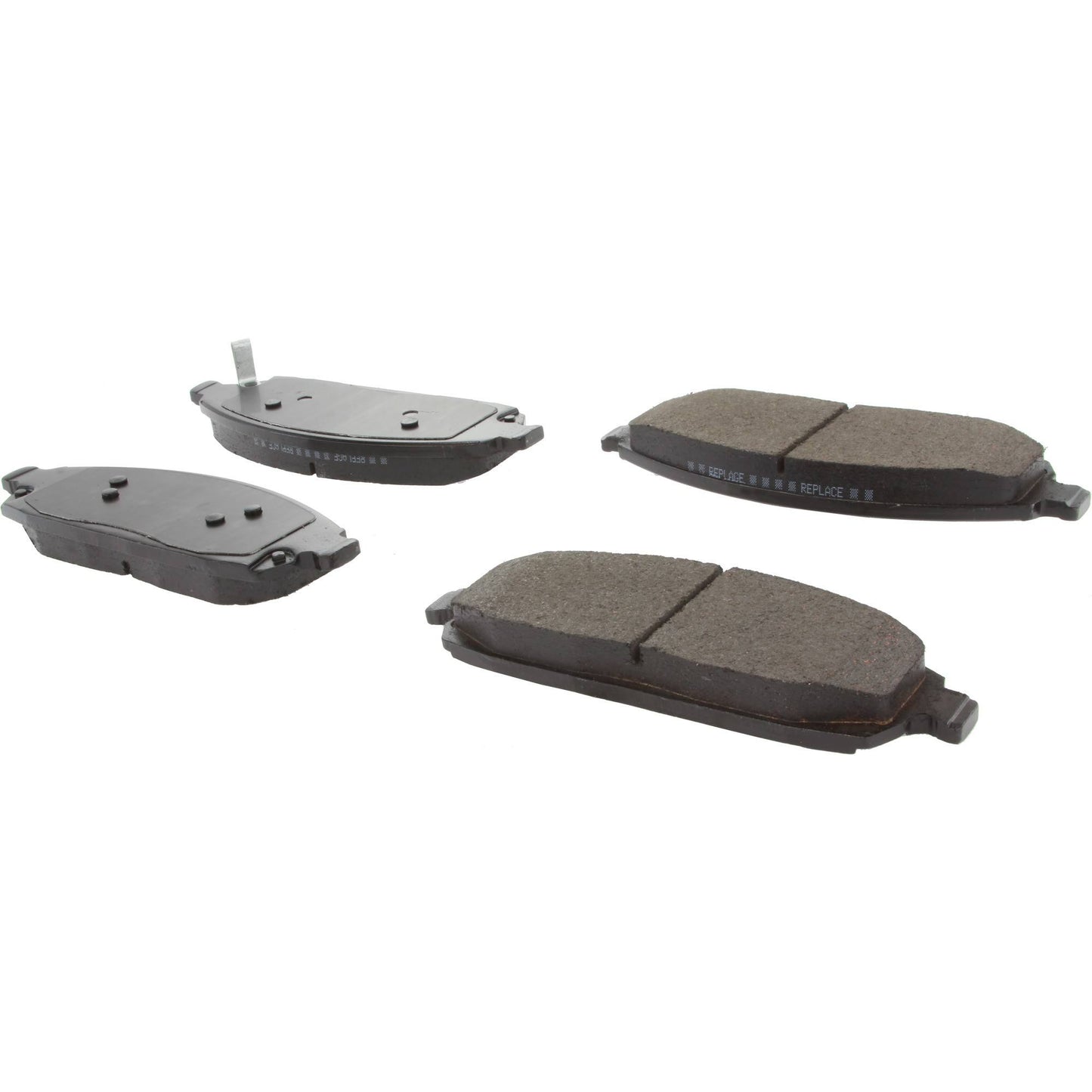 Centric Parts Disc Brake Pad Set Posi Quiet Ceramic with Shims for 2006-2010 Jeep Commander Grand Cherokee 105.10800