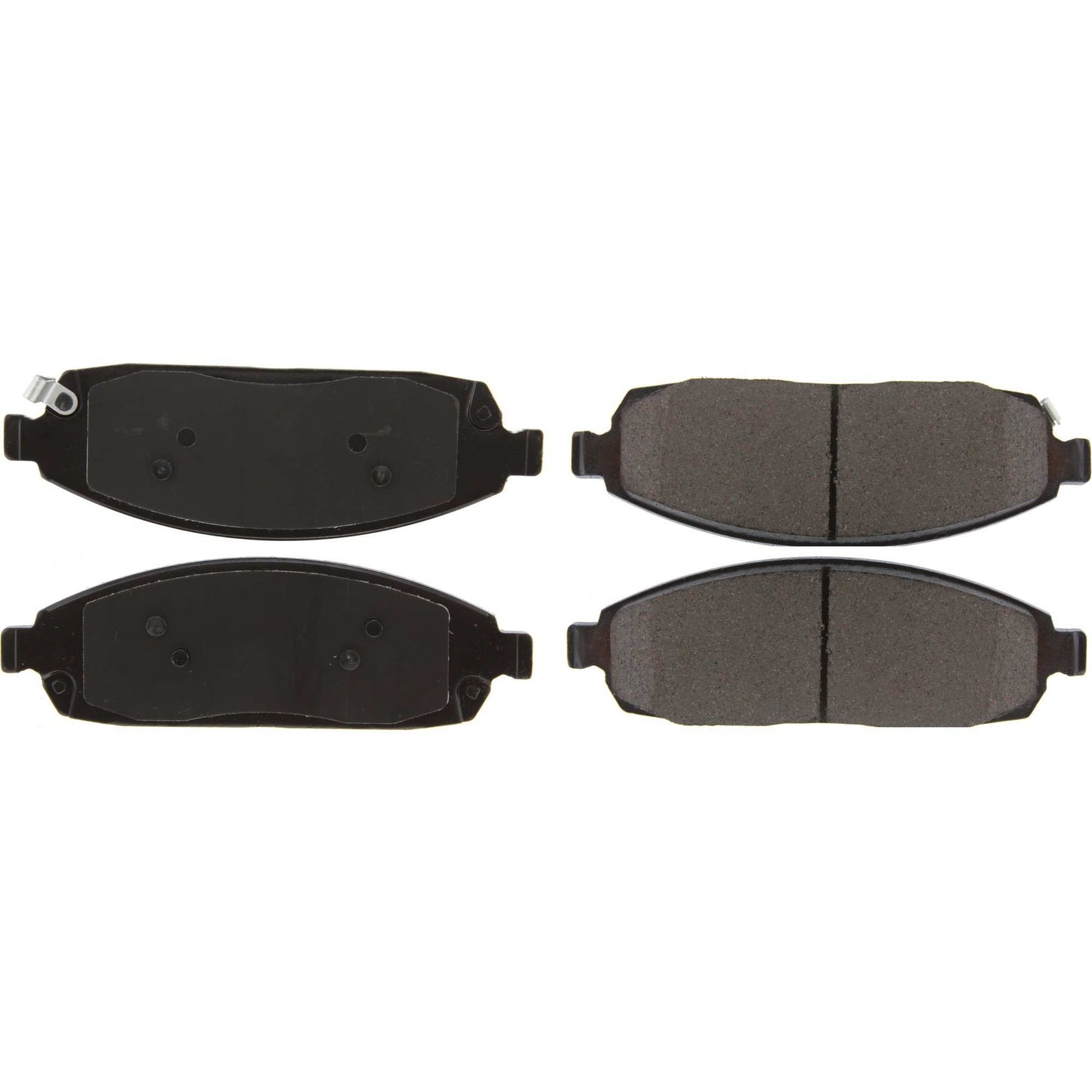 Centric Parts Disc Brake Pad Set Posi Quiet Ceramic with Shims for 2006-2010 Jeep Commander Grand Cherokee 105.10800