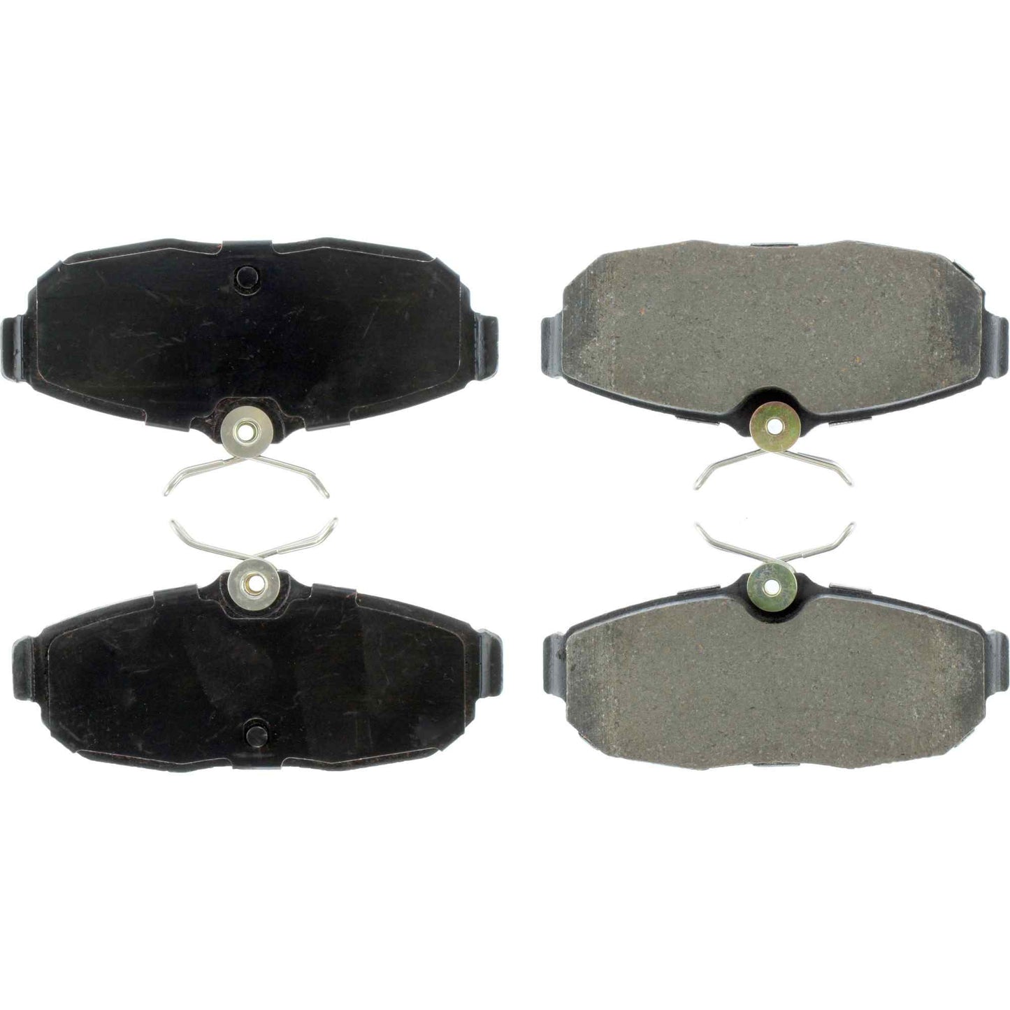 Centric Parts Disc Brake Pad Set Posi Quiet Ceramic with Shims for 2005-2011 Ford Mustang & 2007 GMC Sierra 105.10820