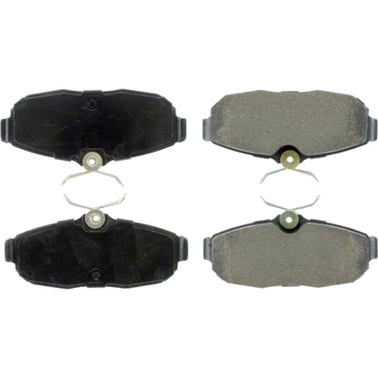 Centric Parts Disc Brake Pad Set Posi Quiet Ceramic with Shims for 2005-2011 Ford Mustang & 2007 GMC Sierra 105.10820