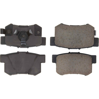 Centric Parts Disc Brake Pad Set Posi Quiet Ceramic with Shims for Acura RDX 2018-2010 105.10860