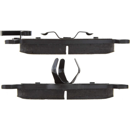 Centric Parts Disc Brake Pad Set Posi Quiet Ceramic with Shims and Hardware for 2006-2010 Jeep Commander Grand Cherokee 105.10870