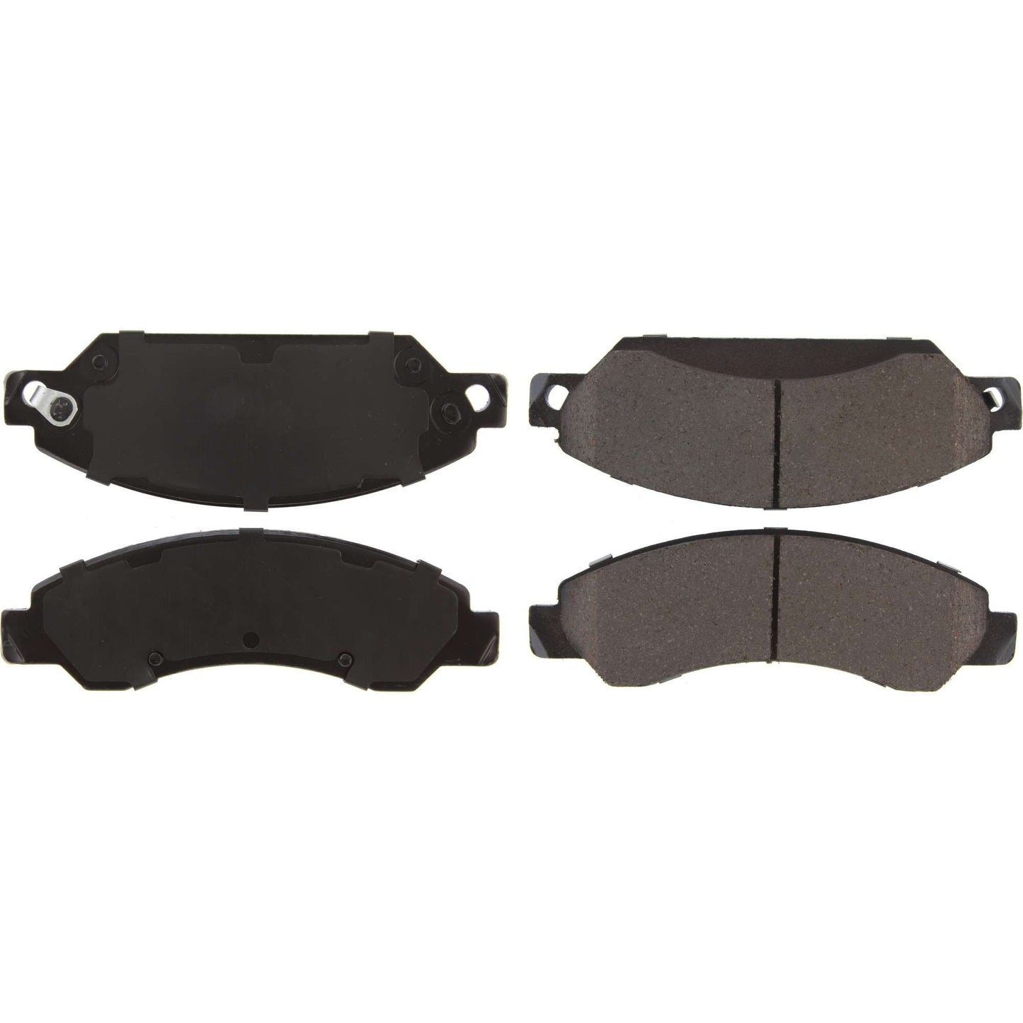 Centric Parts Disc Brake Pad Set Posi Quiet Ceramic with Shims for 2005-2008 Chevrolet Silverado 1500, GMC Sierra 1500, Cadillac Escalade, Suburban, Tahoe