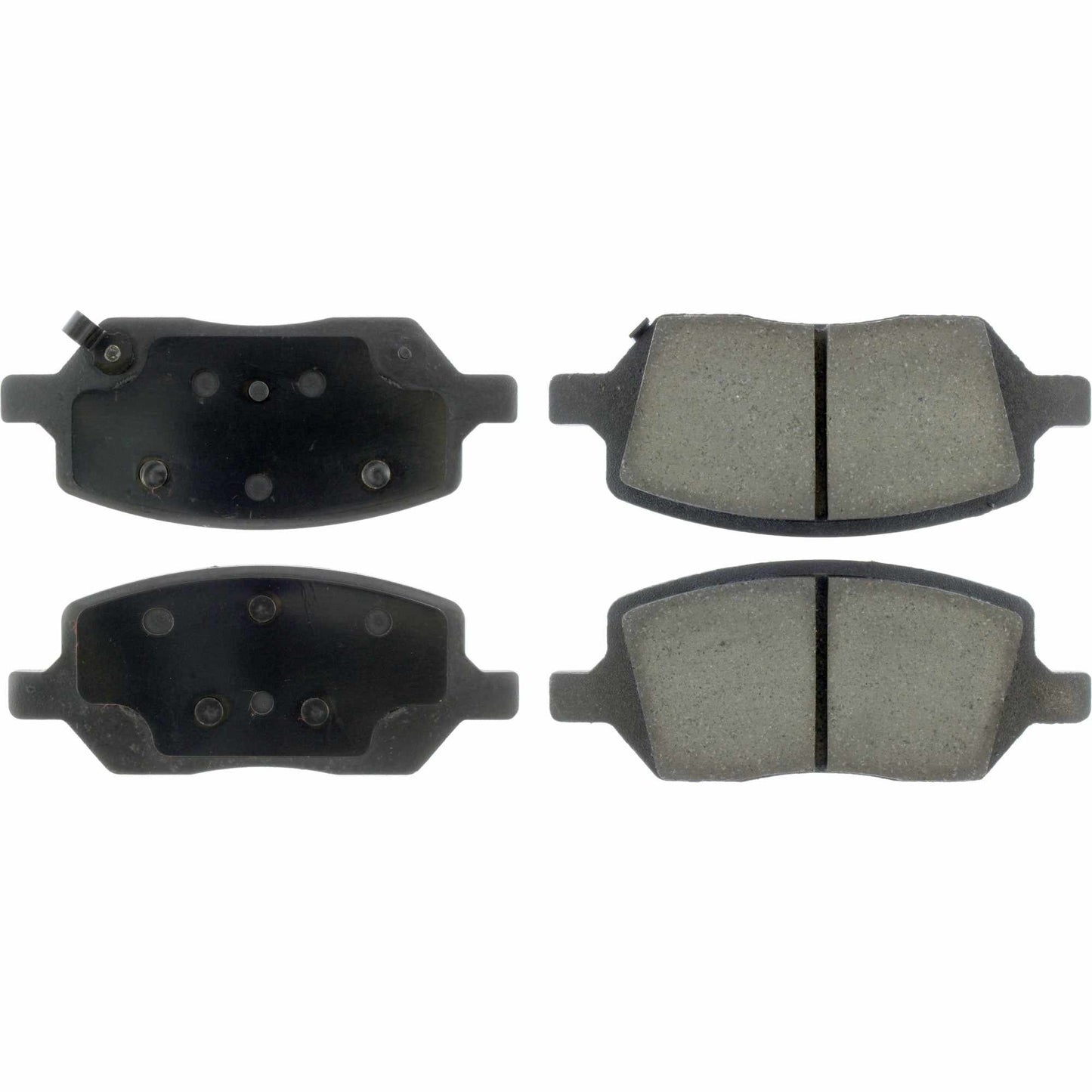 Centric Parts Disc Brake Pad Set Posi Quiet Ceramic with Shims for 2005-2009 Buick Terraza Chevrolet Uplander Pontiac Montana Saturn Relay