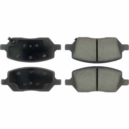 Centric Parts Disc Brake Pad Set Posi Quiet Ceramic with Shims for 2005-2009 Buick Terraza Chevrolet Uplander Pontiac Montana Saturn Relay