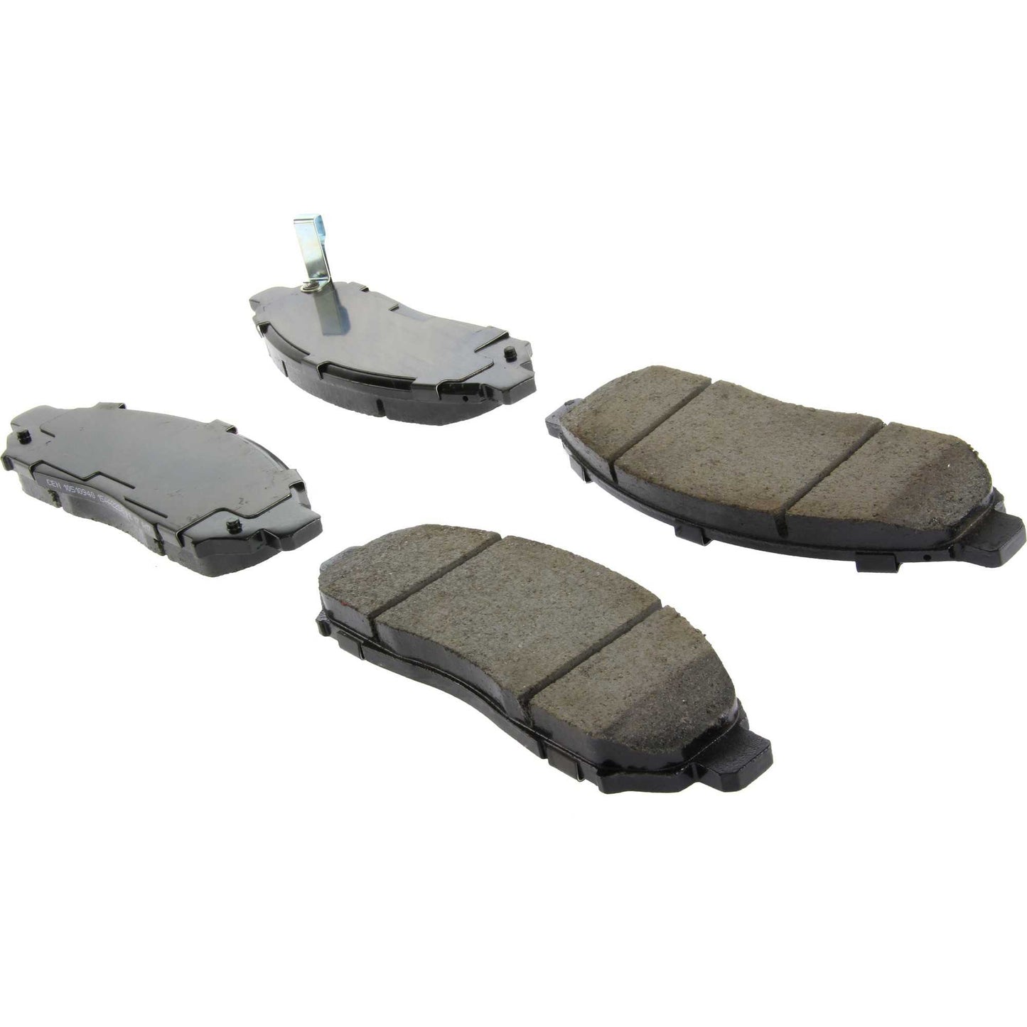 Centric Parts Disc Brake Pad Set Posi Quiet Ceramic with Shims for 2015-2018 Chevrolet City Express, 2005-2023 Nissan Frontier