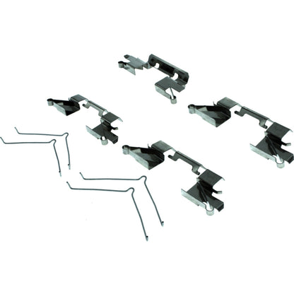 Centric Parts Disc Brake Pad Set Posi Quiet Ceramic with Shims for 2015-2018 Chevrolet City Express, 2005-2023 Nissan Frontier