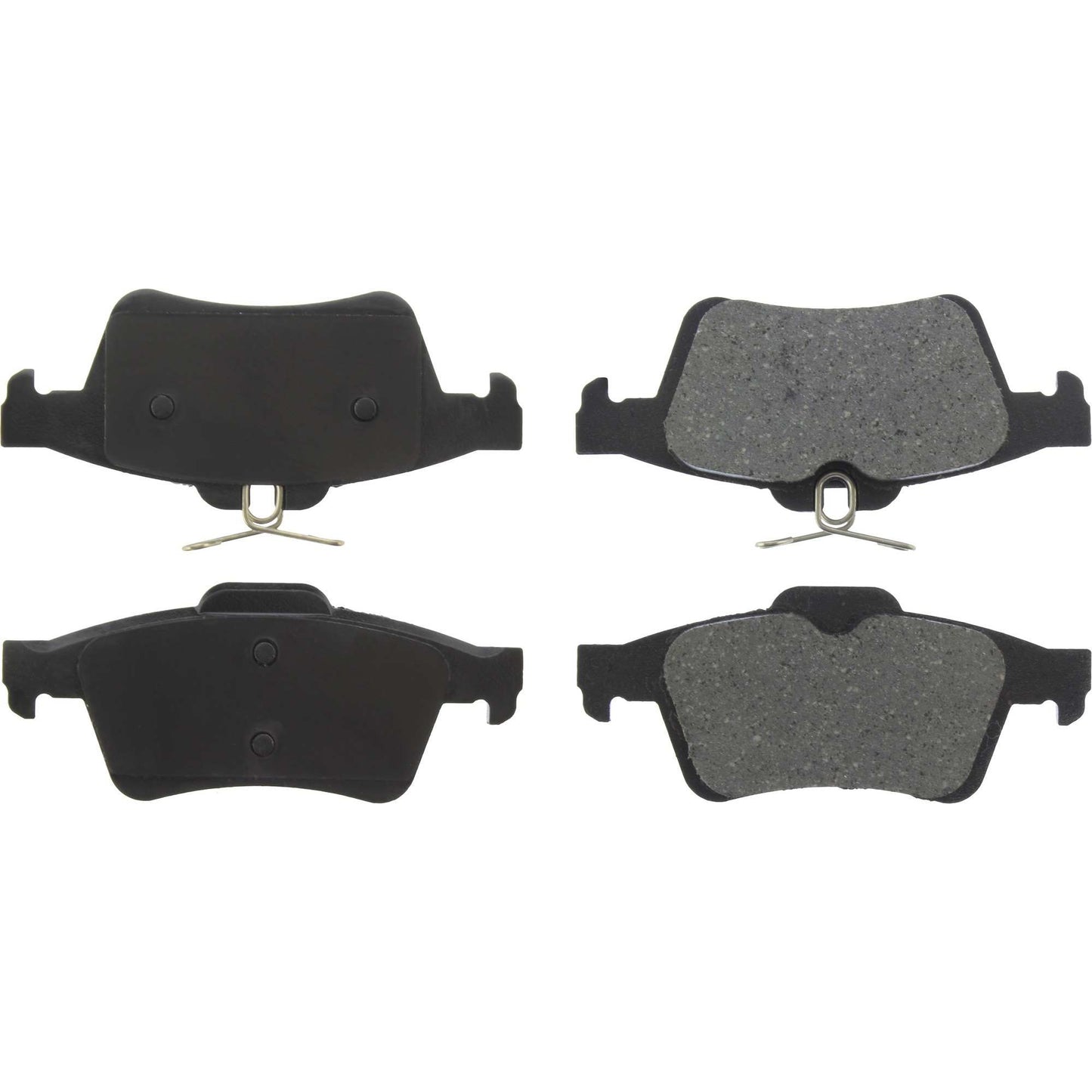 Centric Parts Disc Brake Pad Set Posi Quiet Ceramic with Shims for 2007-2018 Vehicles 105.10950