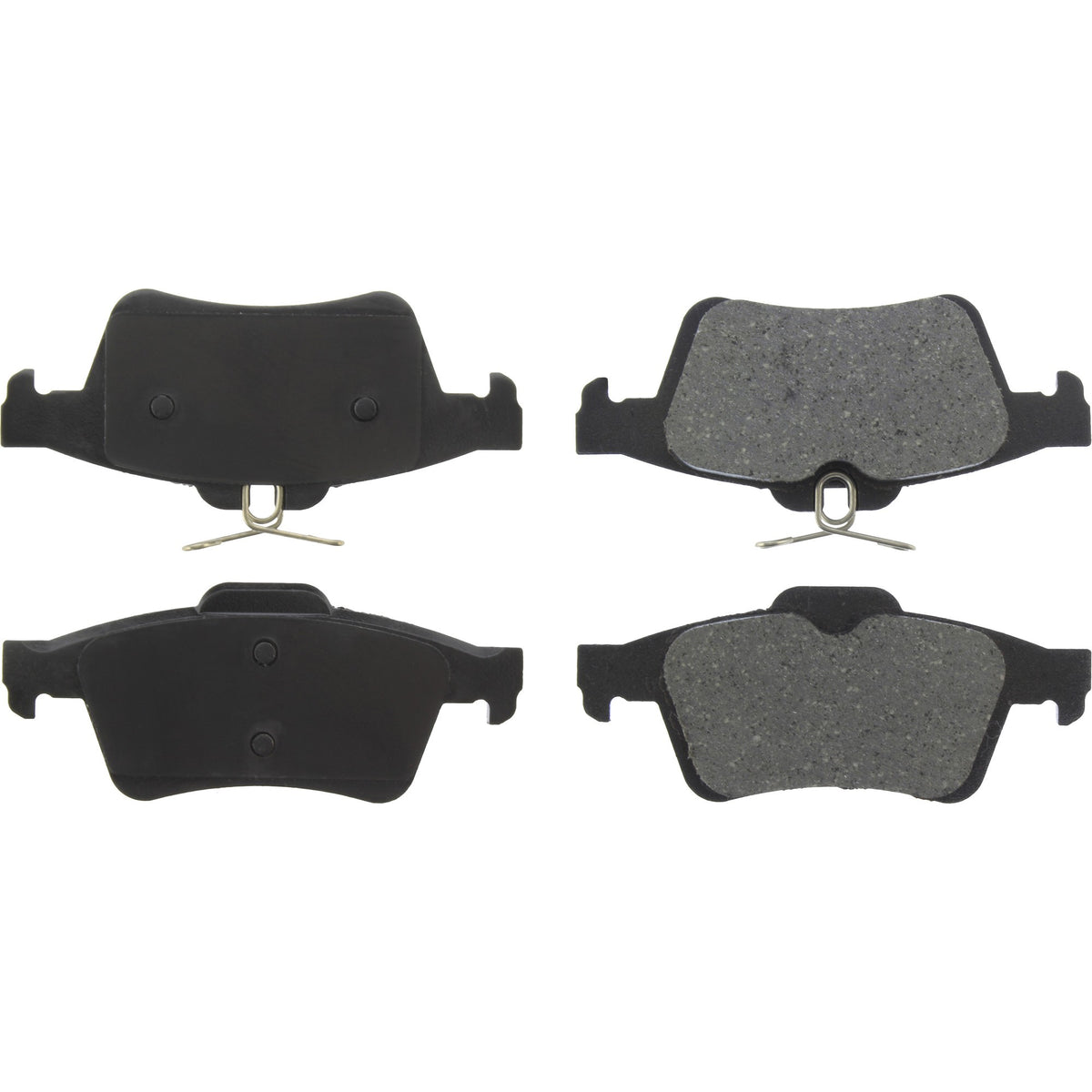 Centric Parts Disc Brake Pad Set Posi Quiet Ceramic with Shims for 2007-2018 Vehicles 105.10950