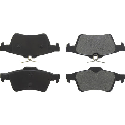 Centric Parts Disc Brake Pad Set Posi Quiet Ceramic with Shims for 2007-2018 Vehicles 105.10950