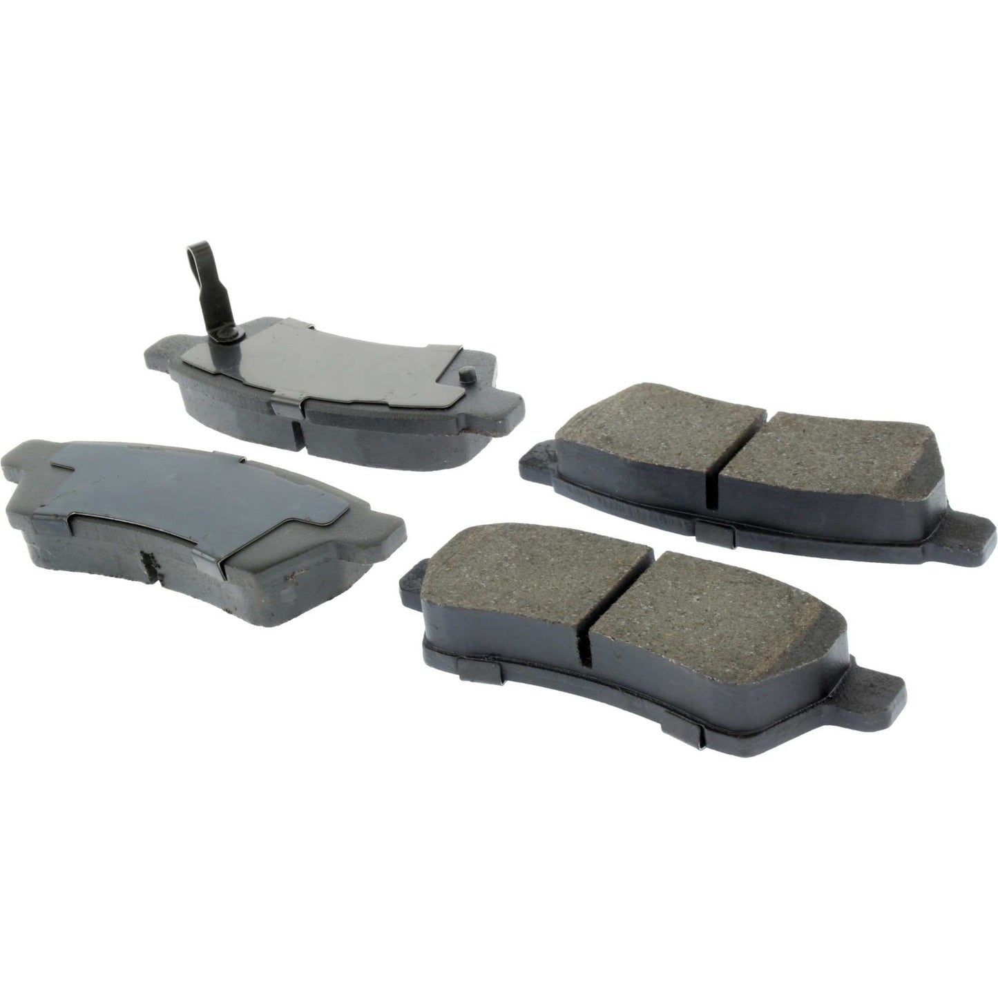 Centric Parts Disc Brake Pad Set Posi Quiet Ceramic with Shims and Hardware for 2005-2019 Nissan Frontier 2005-2015 Xterra 2009-2012 Suzuki Equator 105.11000