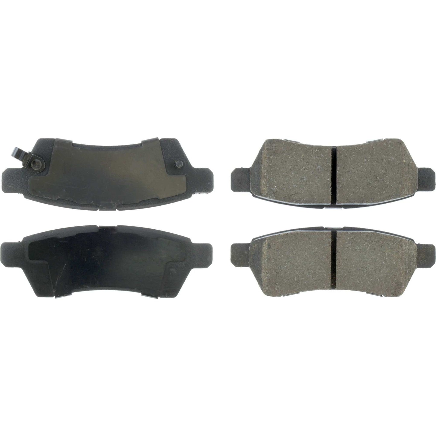 Centric Parts Disc Brake Pad Set Posi Quiet Ceramic with Shims and Hardware for 2005-2019 Nissan Frontier 2005-2015 Xterra 2009-2012 Suzuki Equator 105.11000