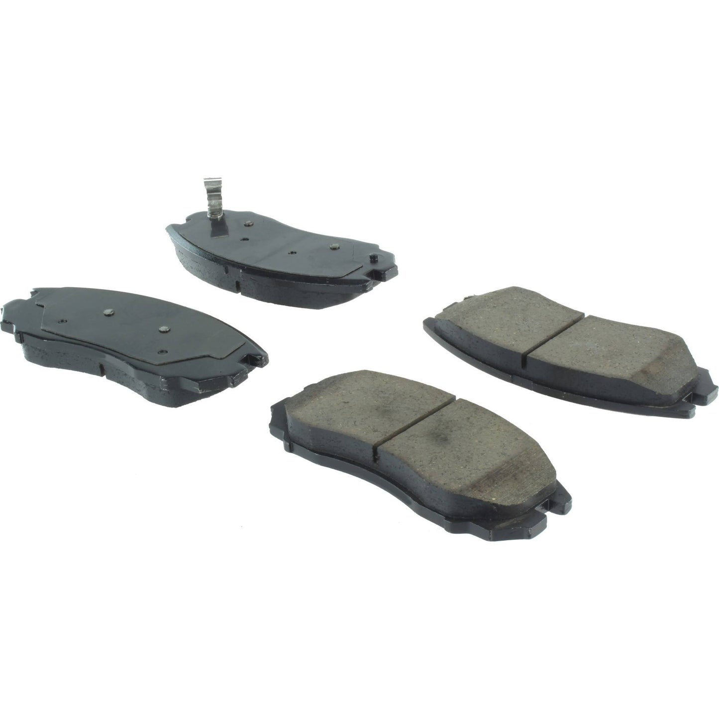 Centric Parts Disc Brake Pad Set Posi Quiet Ceramic with Shims for 2004-2008 Hyundai Tiburon 105.11040