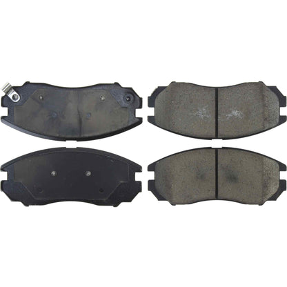 Centric Parts Disc Brake Pad Set Posi Quiet Ceramic with Shims for 2004-2008 Hyundai Tiburon 105.11040
