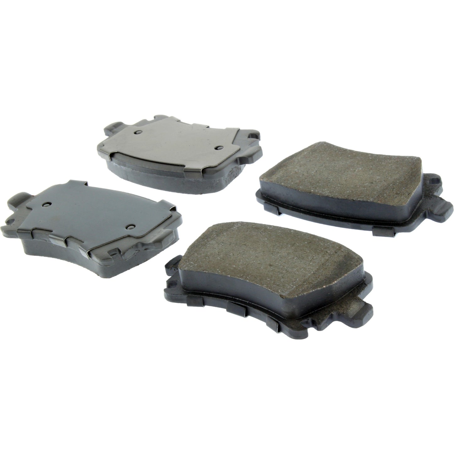 Centric Parts Disc Brake Pad Set Posi Quiet Ceramic with Shims and Hardware for 2006-2015 Audi A3, A4, A6, Q3, TT and Seat Alt 105.11080