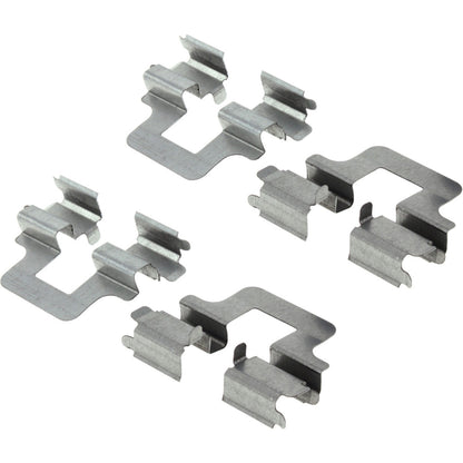 Centric Parts Disc Brake Pad Set Posi Quiet Ceramic with Shims and Hardware for 2006-2015 Audi A3, A4, A6, Q3, TT and Seat Alt 105.11080