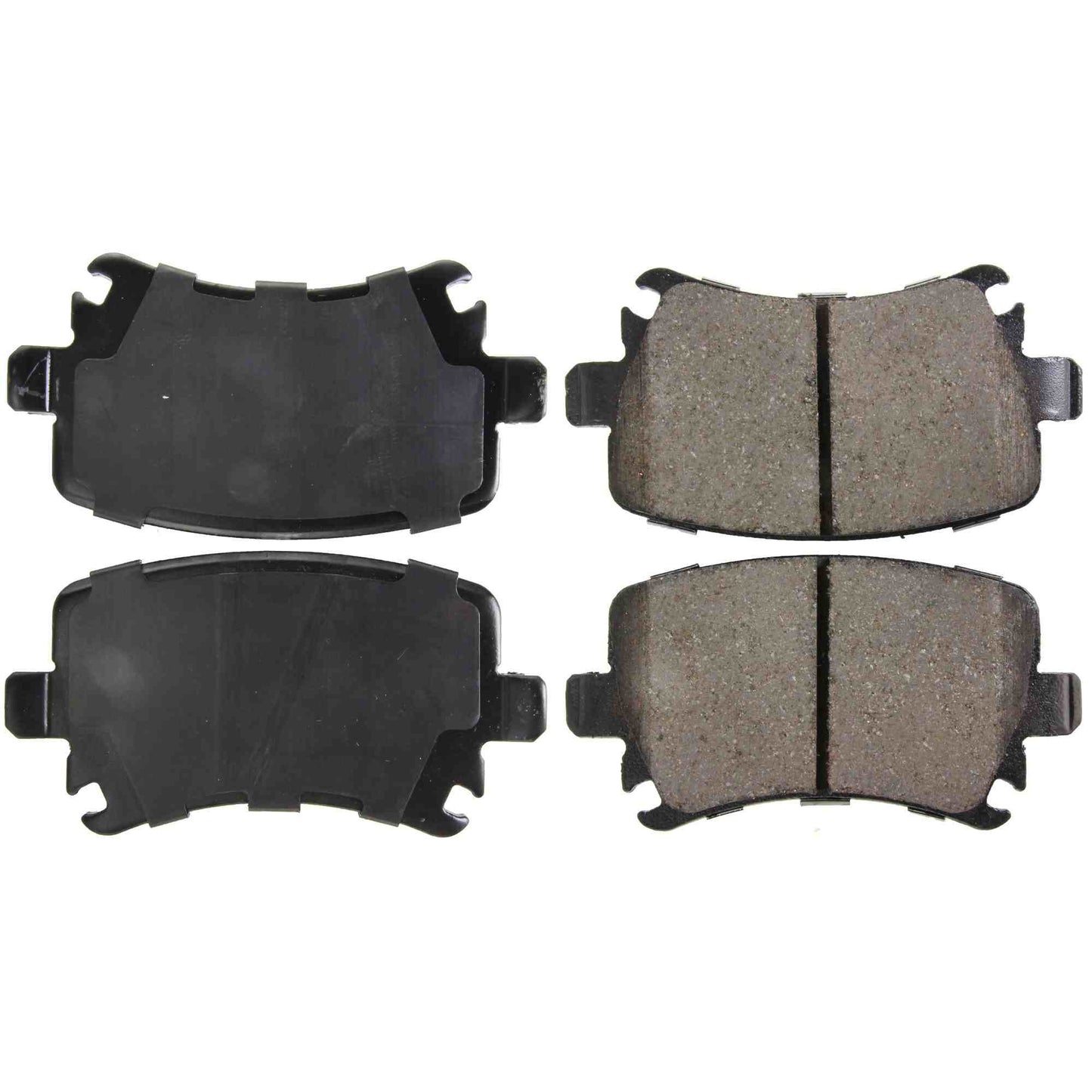 Centric Parts Disc Brake Pad Set Posi Quiet Ceramic with Shims and Hardware for 2008-2016 Audi S3, TT, Seat Leon, Volkswagen CC, Golf, GTI, Passat, R32 105.11081