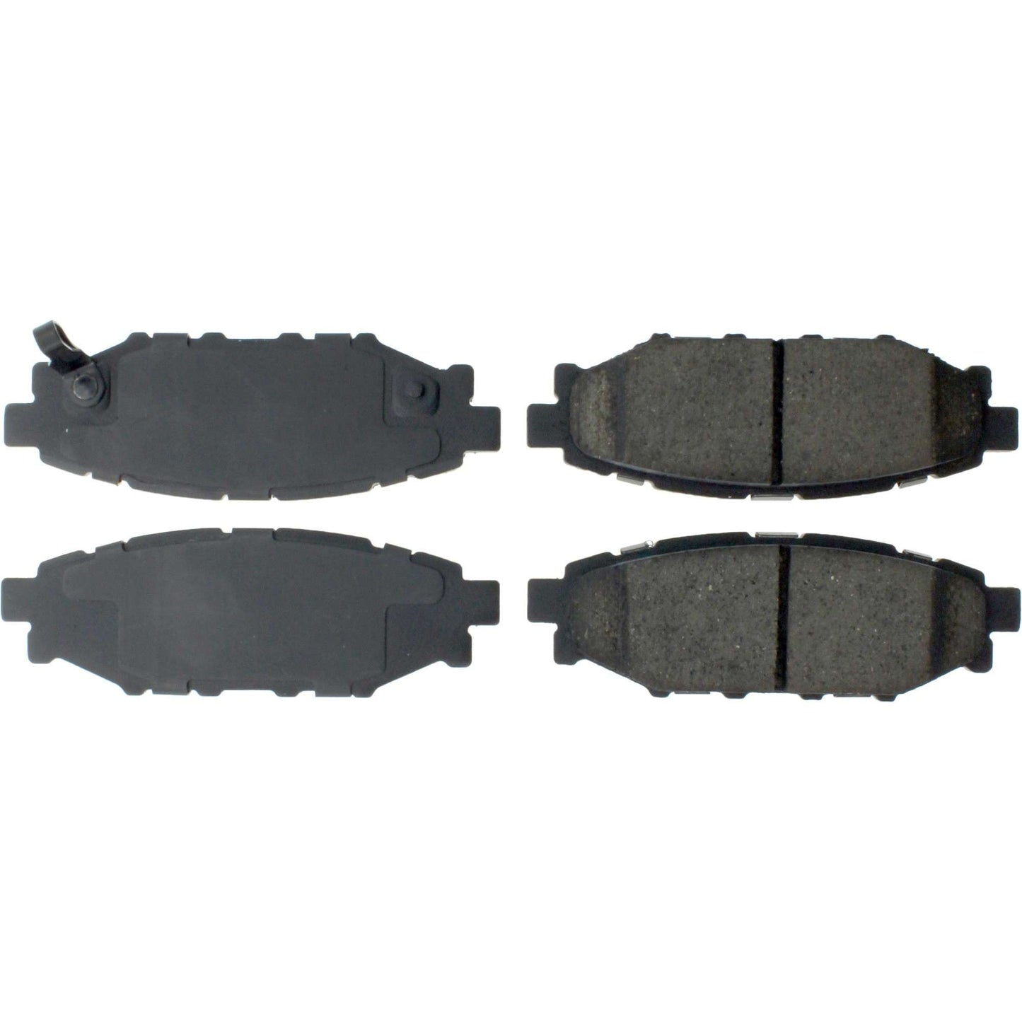 Centric Parts Disc Brake Pad Set Posi Quiet Ceramic with Shims for 2013-2016 Subaru BRZ Scion FR‑S