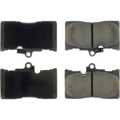 Centric Parts Disc Brake Pad Set Posi Quiet Ceramic with Shimmed for 2006-2022 Lexus GS IS RC 105.11180