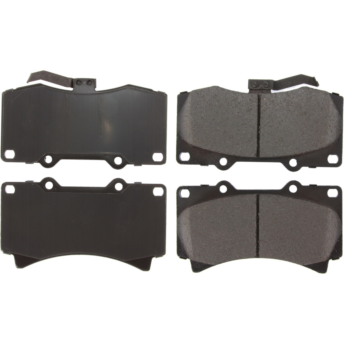 Centric Parts Disc Brake Pad Set Posi Quiet Ceramic with Shims and Hardware for 2006-2010 H3/H3T 105.11190