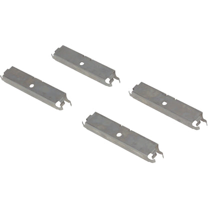 Centric Parts Disc Brake Pad Set Posi Quiet Ceramic with Shims and Hardware for 2006-2010 Hummer H3/H3T 105.11200