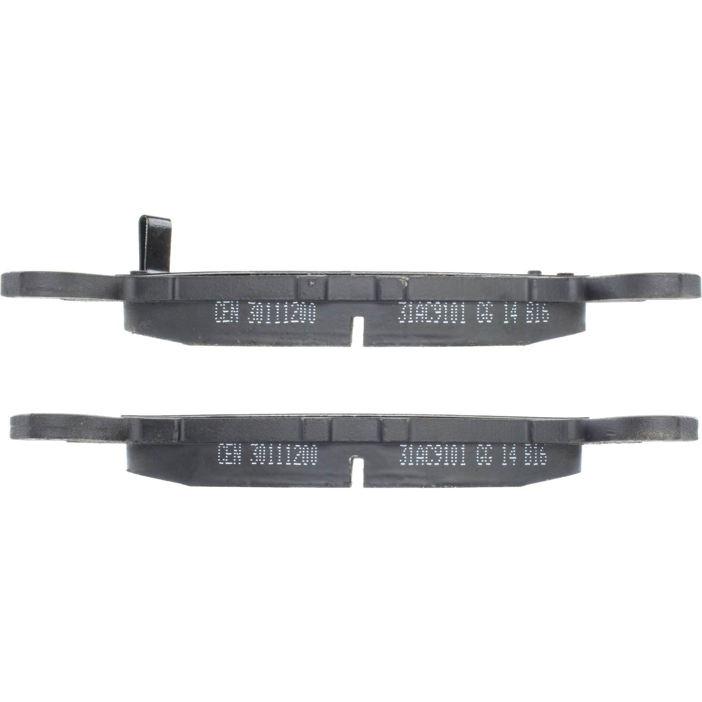 Centric Parts Disc Brake Pad Set Posi Quiet Ceramic with Shims and Hardware for 2006-2010 Hummer H3/H3T 105.11200