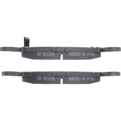Centric Parts Disc Brake Pad Set Posi Quiet Ceramic with Shims and Hardware for 2006-2010 Hummer H3/H3T 105.11200