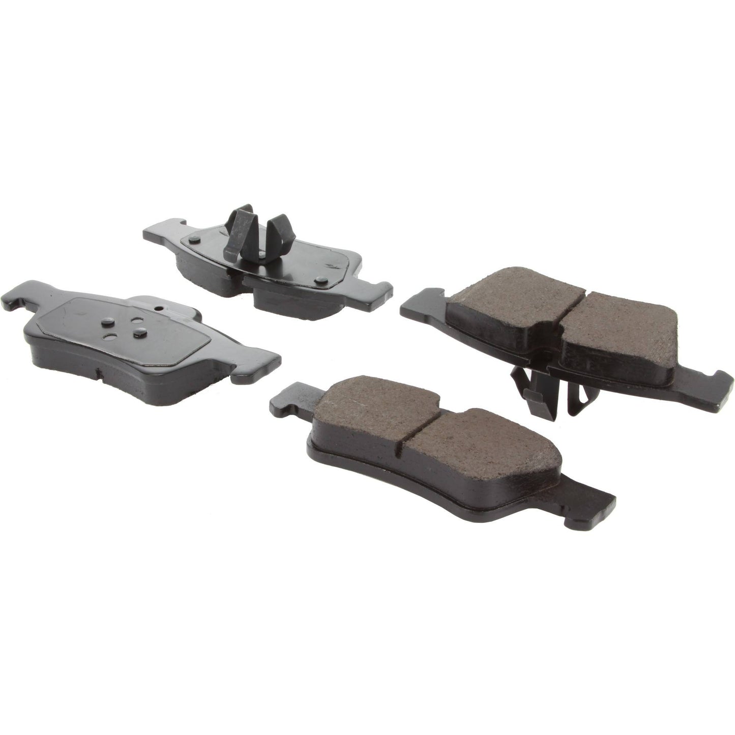 Centric Parts Disc Brake Pad Set Posi Quiet Ceramic with Shims for 2005-2017 Mercedes-Benz G55 AMG, G65 AMG, GL320, GL350, GL450, GL550, ML320, ML350, ML450, ML500, ML550, R320, R350, R500 105.11220