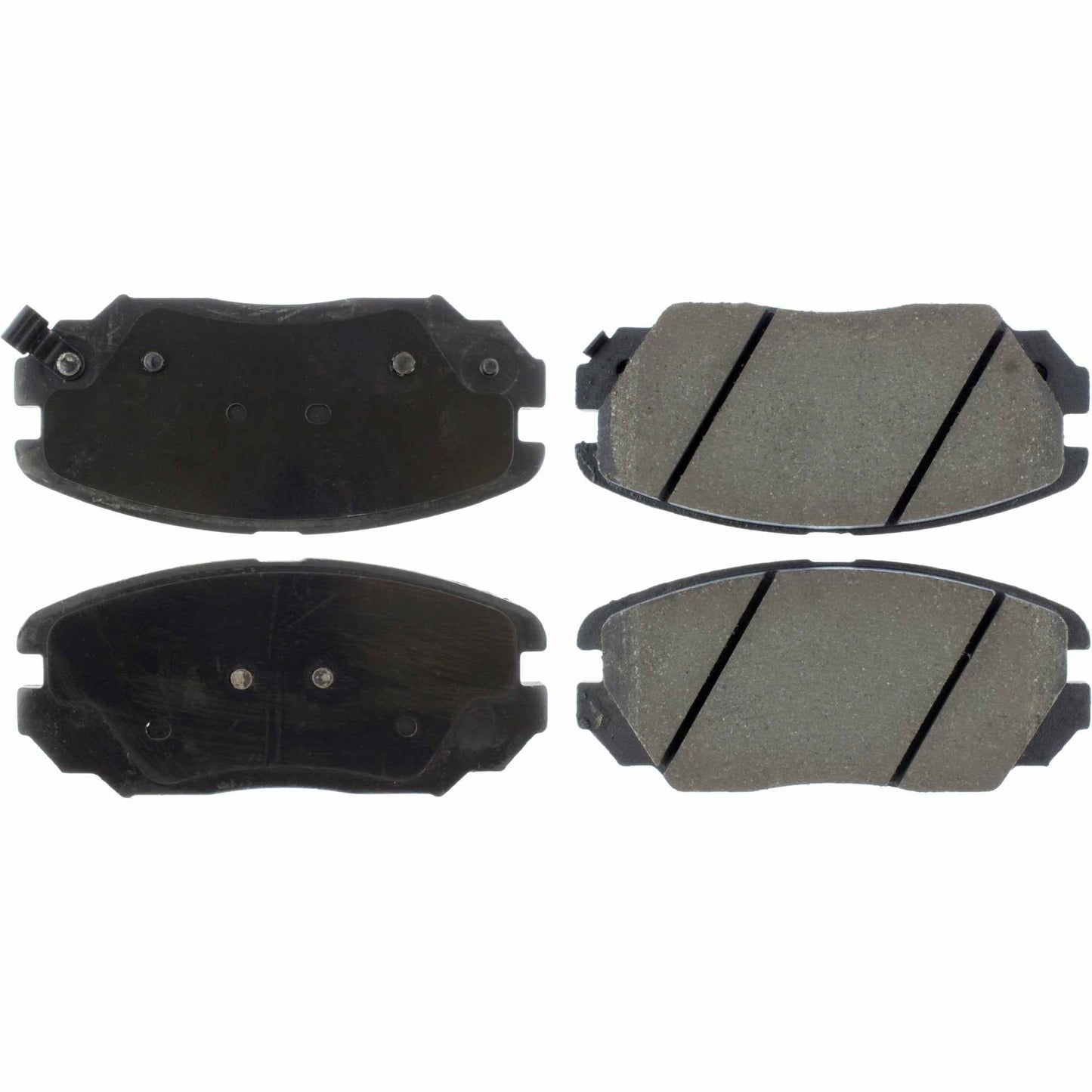 Centric Parts Disc Brake Pad Set Posi Quiet Ceramic with Shims for 2006-2011 Hyundai Azera 2005-2009 Sonata 2007-2009 Kia Amanti 105.11250