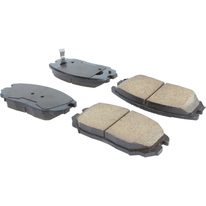 Centric Parts Disc Brake Pad Set Posi Quiet Ceramic with Shims for 2010-2020 Buick Allure Cascada LaCrosse Regal Cadillac ELR Equinox Impala Malibu GMC Terrain Saab 9-5 105.11251