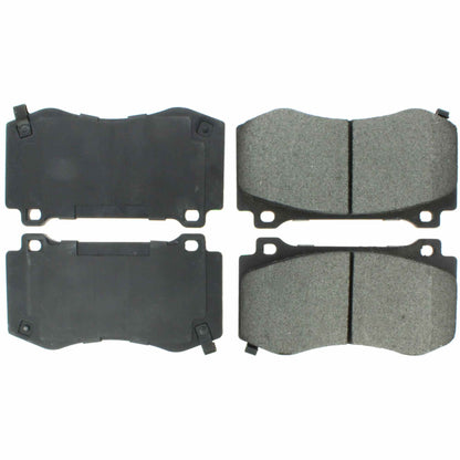 Centric Parts Disc Brake Pad Set Posi Quiet Ceramic with Shims for Chrysler 300 Dodge Challenger Charger Magnum Jeep Grand Cherokee 105.11490